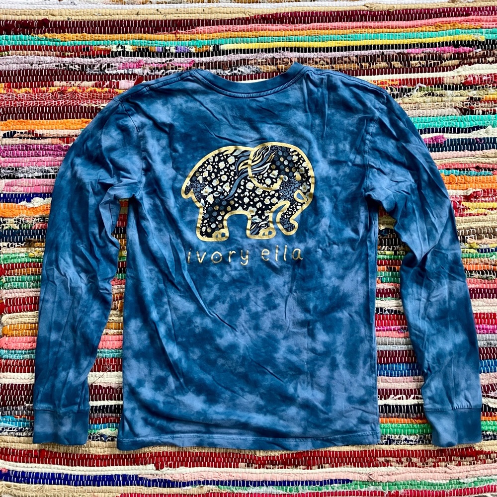 Ivory Ella ~ Tie dye long sleeve tee